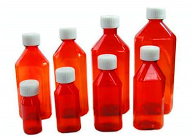 China Garrafas líquidas da medicina das cores translúcidas, garrafas habilitados do líquido da farmácia de FDA fornecedor