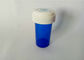 Tubos de ensaio reversíveis do tampão do à prova de água, garrafas plásticas azuis da prescrição 16DR fornecedor