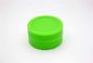 Recipientes verdes personalizados do silicone do produto comestível do logotipo insípidos para o fragmento/cosmético fornecedor