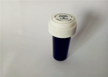 China À prova de água opaco da cor de 7 recipientes abertos fáceis da garrafa de comprimido dos tamanhos para o cannabis fornecedor