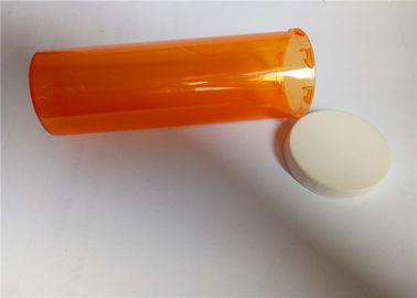 China Nenhuns tubos de ensaio resistentes de mancha da criança 60DR ambarina, recipiente profissional do comprimido da prova da criança fornecedor