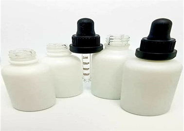 China Da criança branca do conta-gotas 60ml das garrafas insípido tóxico de vidro resistente não - para líquidos fornecedor