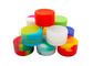 BPA livram recipientes do silicone do produto comestível 7ml, frasco redondo do silicone da limpeza fácil fornecedor